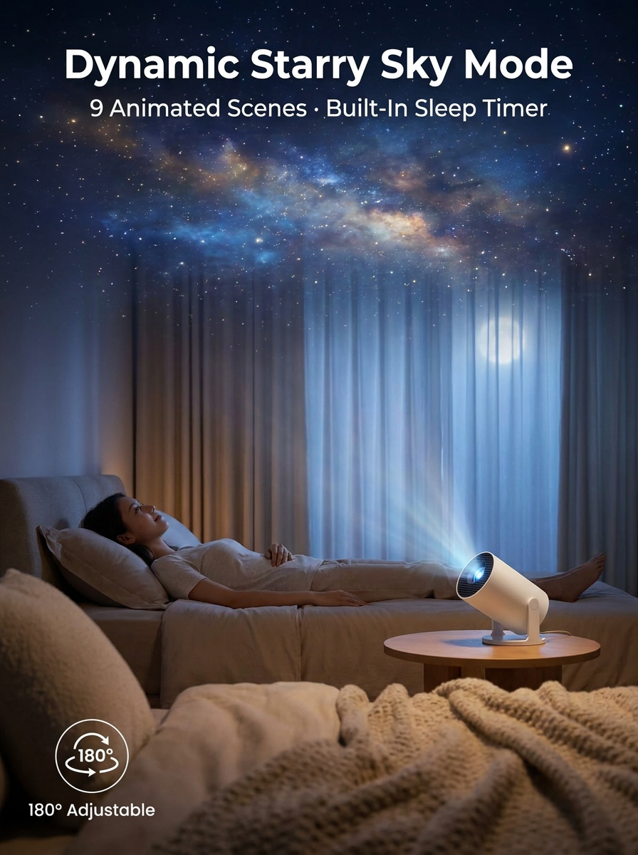 Glowtra™ Portable Projector