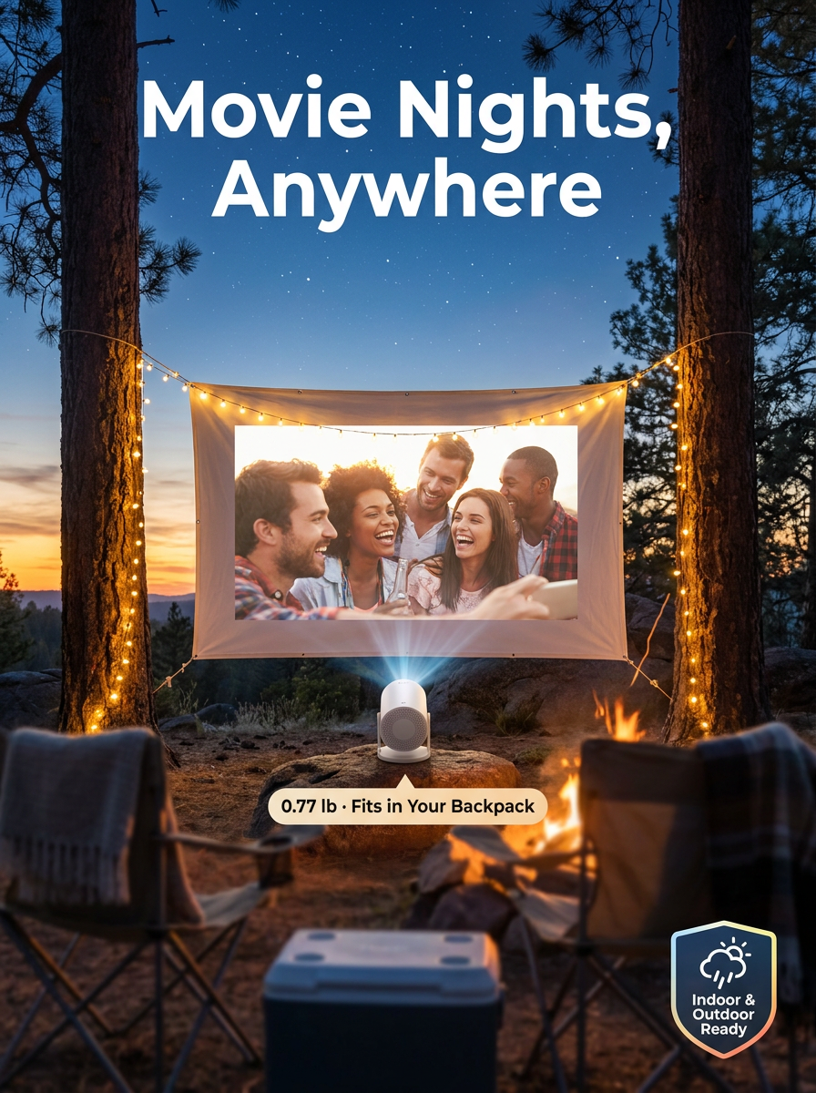 Glowtra™ Portable Projector